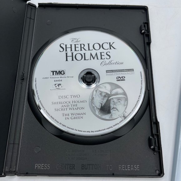 Sherlock Holmes Collection  2 DVD Set Tin Case, 2007 - Picture 5 of 6